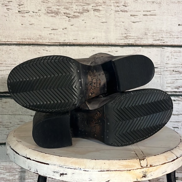 Freebird Rare BLDR Boulder biker boots EUC size 6 - Picture 8 of 14